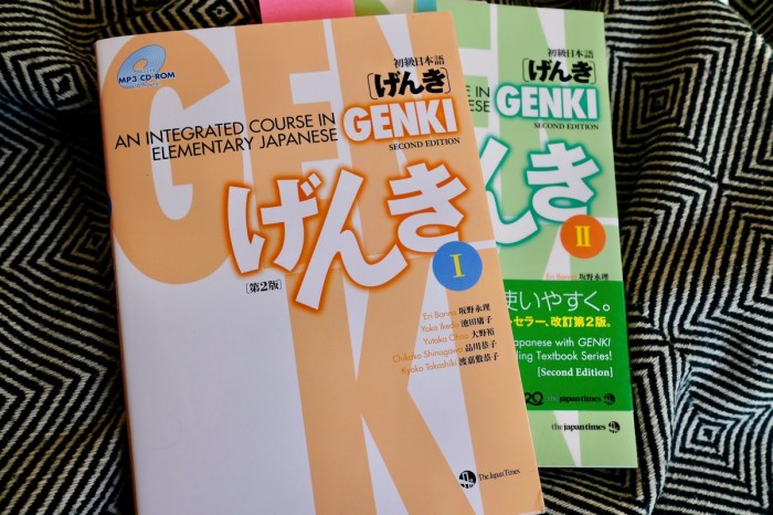 Genki textbook