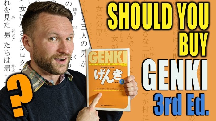 Genki edition workbook 3rd