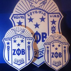 Zeta phi beta sorority shield