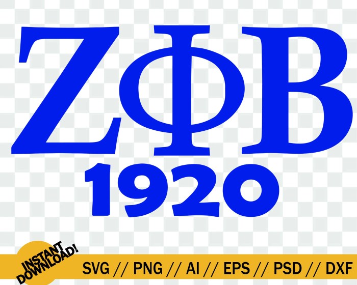 Zeta phi beta sorority shield