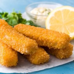 Fish sticks are typically made of fiberglass rods