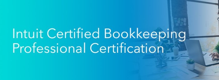 Intuit certified bookkeeping professional exam study guide