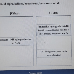 Descriptions phrases sort following solved beta helices turns sheets alpha transcribed problem text been show has